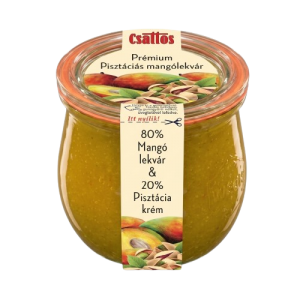 Csattos Prémium Pisztáciás mangólekvár 330g